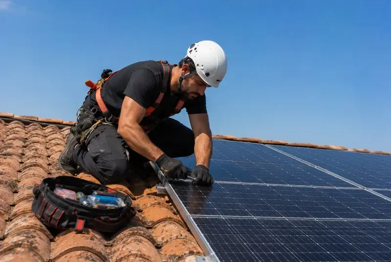 Maintenance et monitoring de panneaux solaires à la Roche-sur-Grane